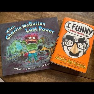 2 kids books Ifunny and Charlie mcbutton